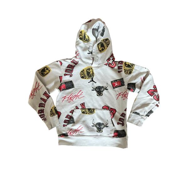 Boys Jordan Hoodie Lot, Medium 10/12, Black, White, Cotton / Dry Fit - Picture 4 of 14